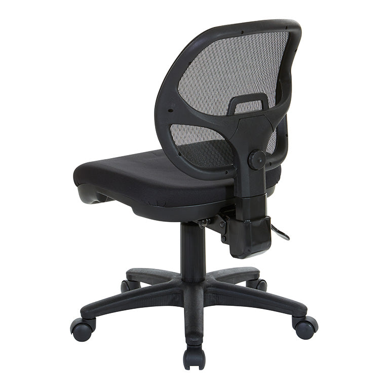 Office Star Products - Pro-Line II - ProGrid Mesh - Back Fabric - Mid- Back Ergonomic Task Chair - 2902-30