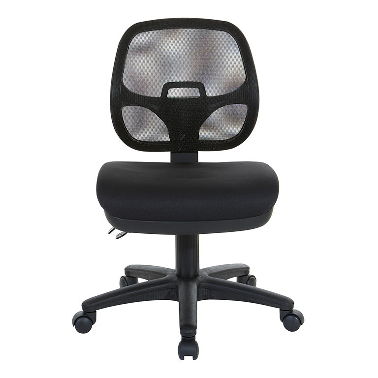 Office Star Products - Pro-Line II - ProGrid Mesh - Back Fabric - Mid- Back Ergonomic Task Chair - 2902-30