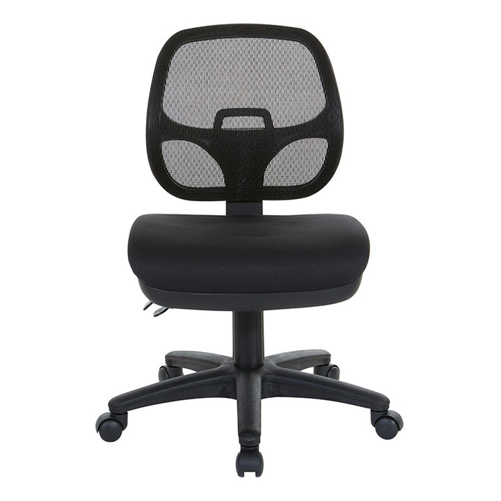 Office Star Products - Pro-Line II - ProGrid Mesh - Back Fabric - Mid- Back Ergonomic Task Chair - 2902-30