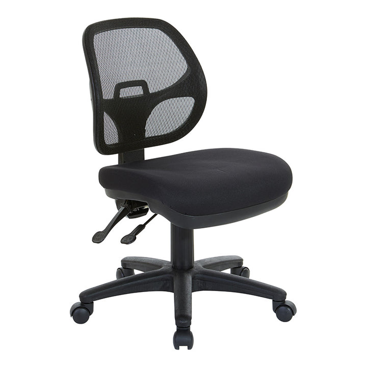 Office Star Products - Pro-Line II - ProGrid Mesh - Back Fabric - Mid- Back Ergonomic Task Chair - 2902-30