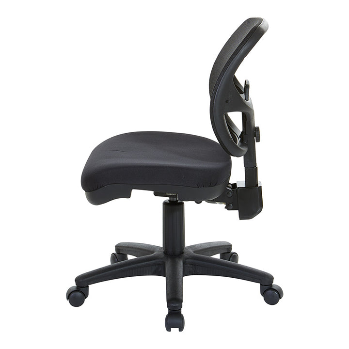 Office Star Products - Pro-Line II - ProGrid Mesh - Back Fabric - Mid- Back Ergonomic Task Chair - 2902-30