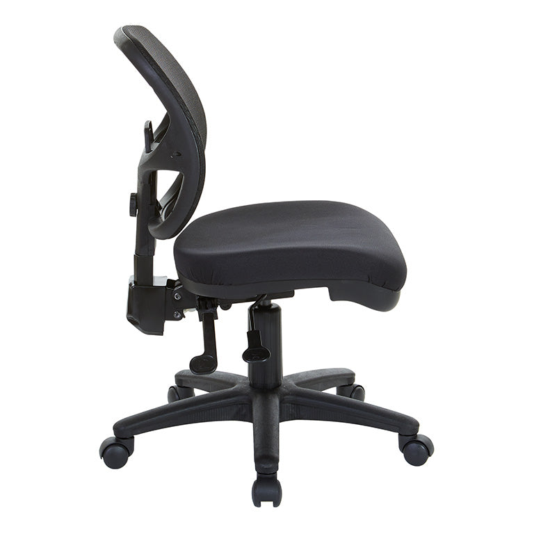 Office Star Products - Pro-Line II - ProGrid Mesh - Back Fabric - Mid- Back Ergonomic Task Chair - 2902-30