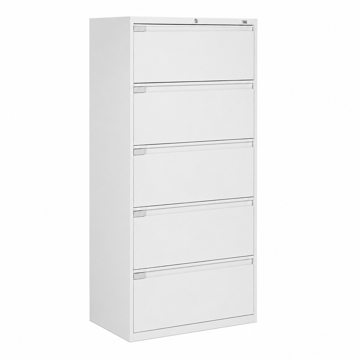 Global 5 Drawer Lateral File Cabinet - 36"W (9336P-5F1H)