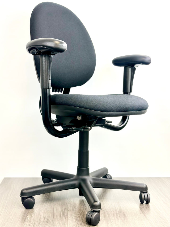 Steelcase Criterion - Black on Black - High Back - Fully Featured - Open Box