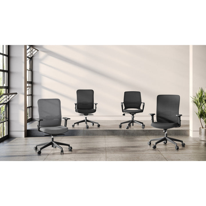 Mesh Back Task Chair - JD8001BK-Work and Task Chair