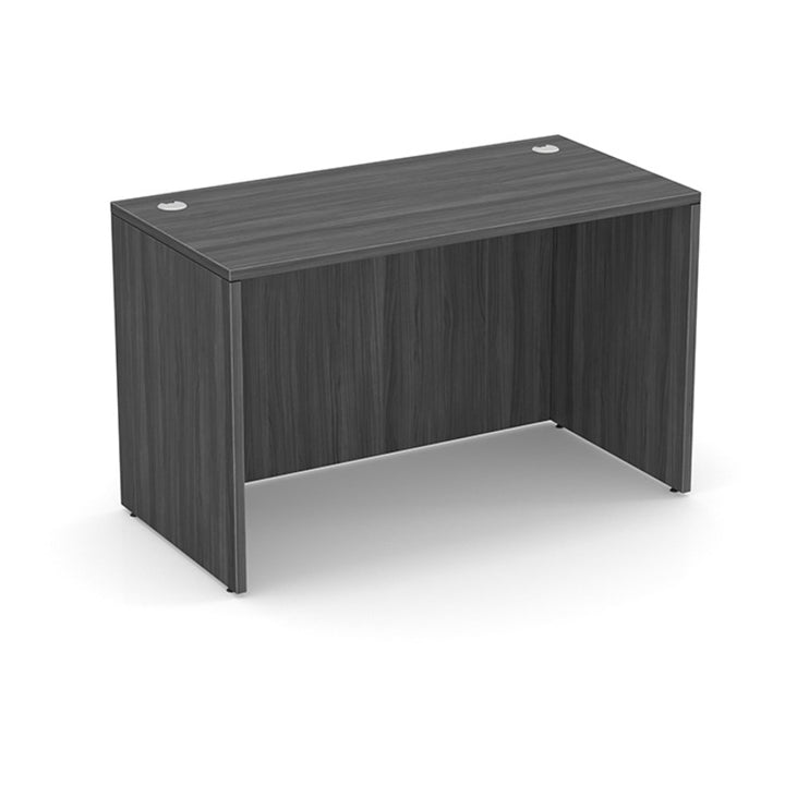 48" by 24" Desk Shell in Coastal Gray