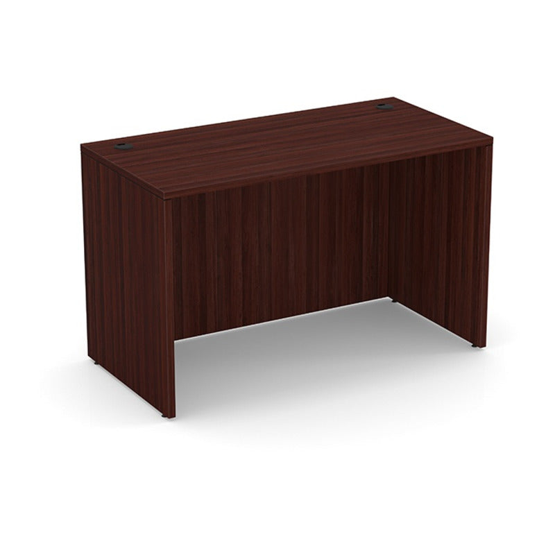48" by 24" Desk Shell in Mahogany