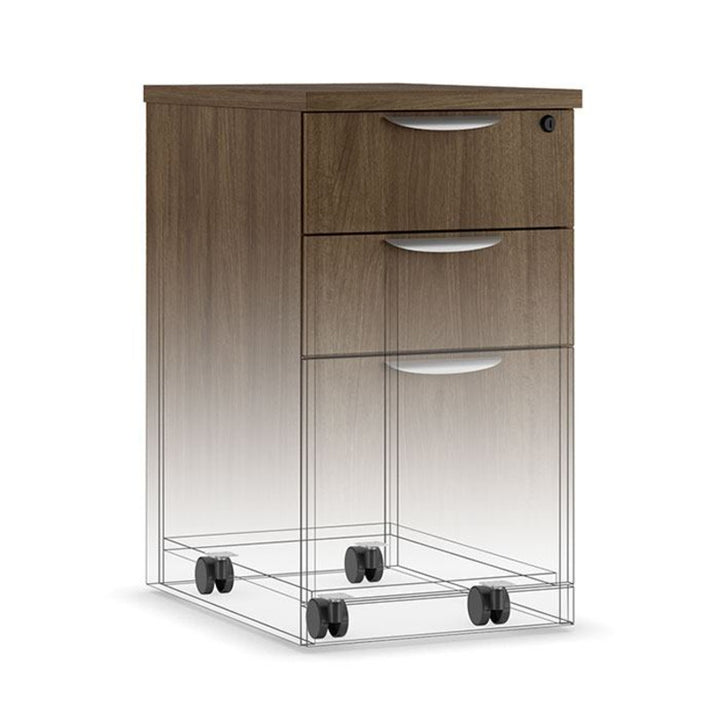Mobile Pedestal - Drawer/Drawer/File