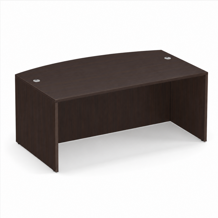 Bow Desk Shell- 66"W x 30/36"D