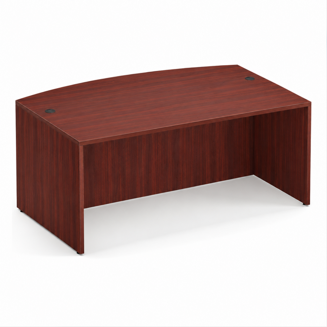 Bow Desk Shell- 66"W x 30/36"D