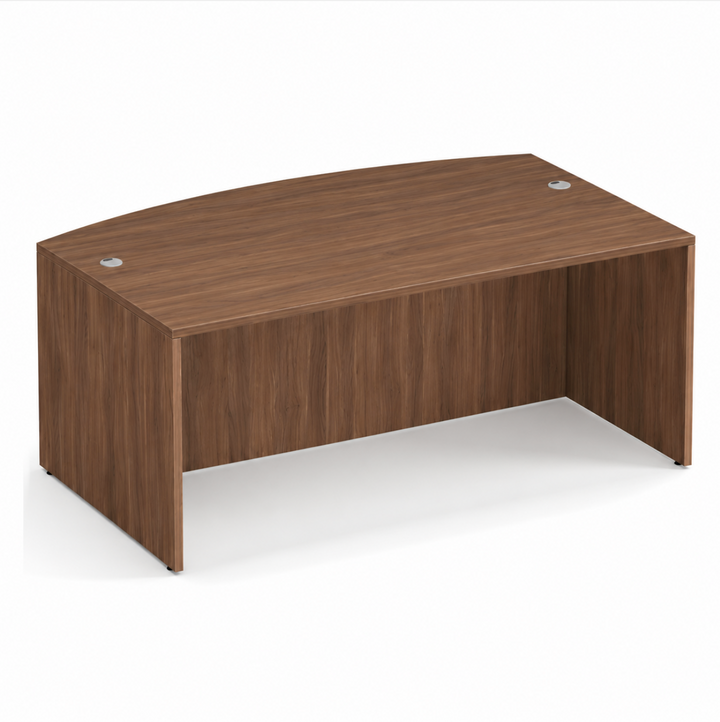 Bow Desk Shell- 66"W x 30/36"D