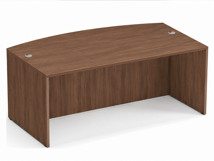 Bow Desk Shell- 71"W x 36/41"D