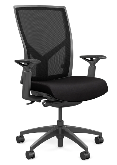 SitOnIt Seating - Torsa High Back Task Chair - Fully Featured-Work and Task Chair