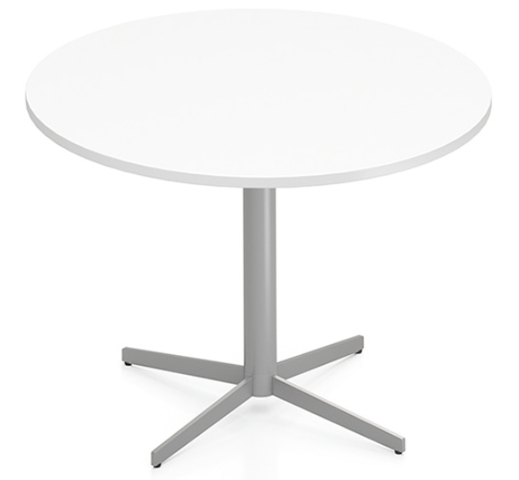 Round Tables - Tungsten "X" Base-Office Furniture