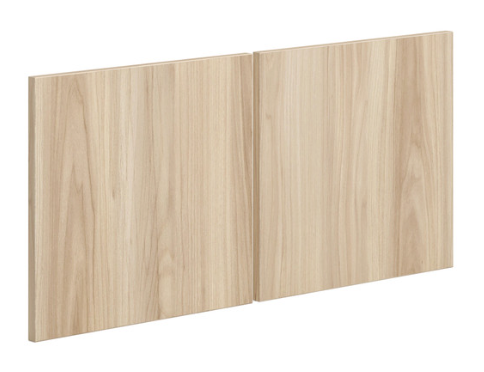 Optional Hutch Doors - Sold in Pairs - American Elm