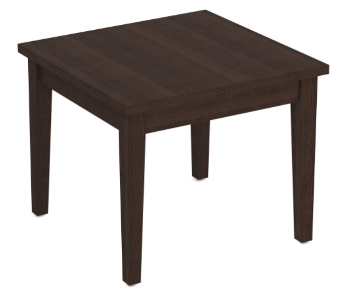 Veneer Side Table - 24"x24" - Java Finish