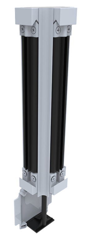 67" - Three Way T Connector