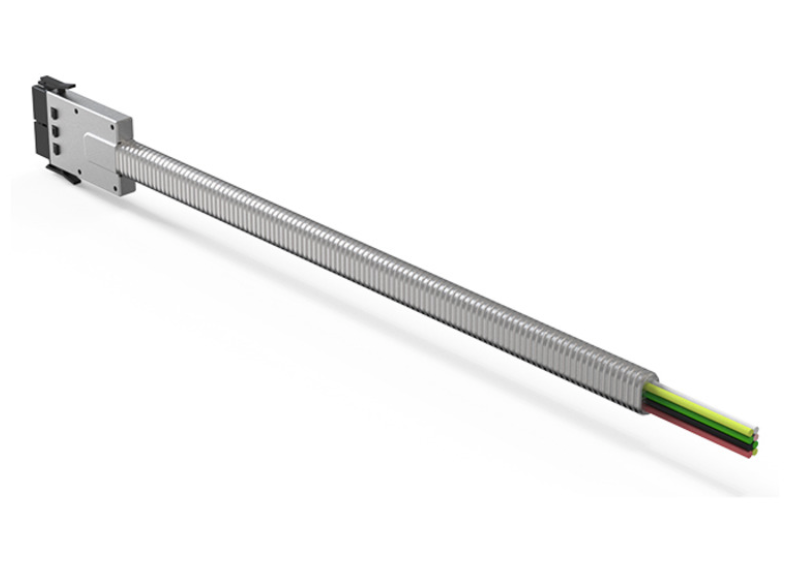 14 ft. Ceiling Power Feed - MC Flex - 4 Circuit / 8 Wire