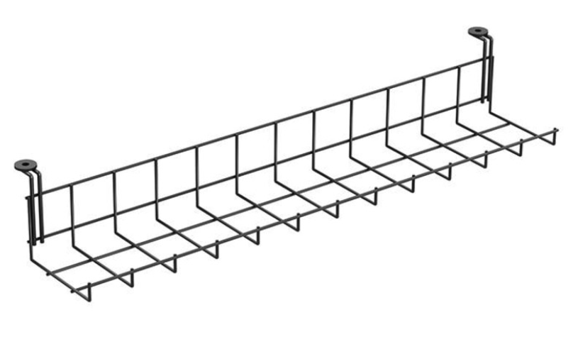 24" - Wire Mesh Cord Management Tray
