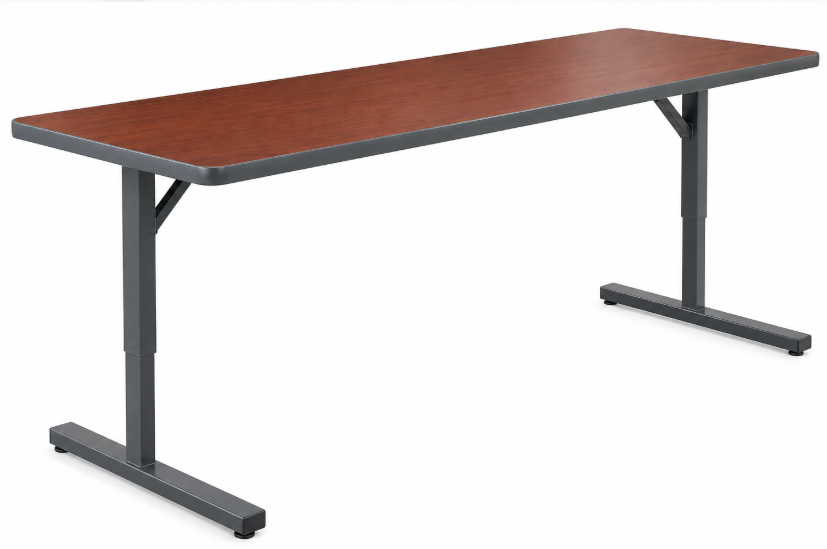 Special Bundle Deal for Pastor Wilfred - 4 qty. - HON 72" x 24" Training Tables - Cherry Finish w/ Charcoal Base