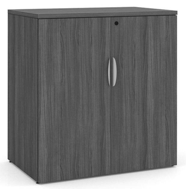 Storage Cabinets - 35.5" W x 22" D x 37.2" H - Coast Grey (Will Be Built Into Surface)