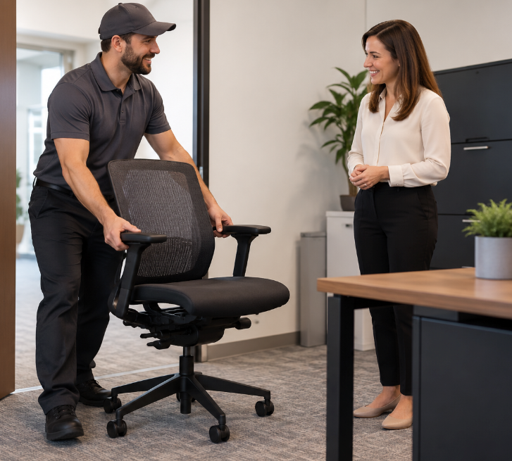 Chair Hand Delivered