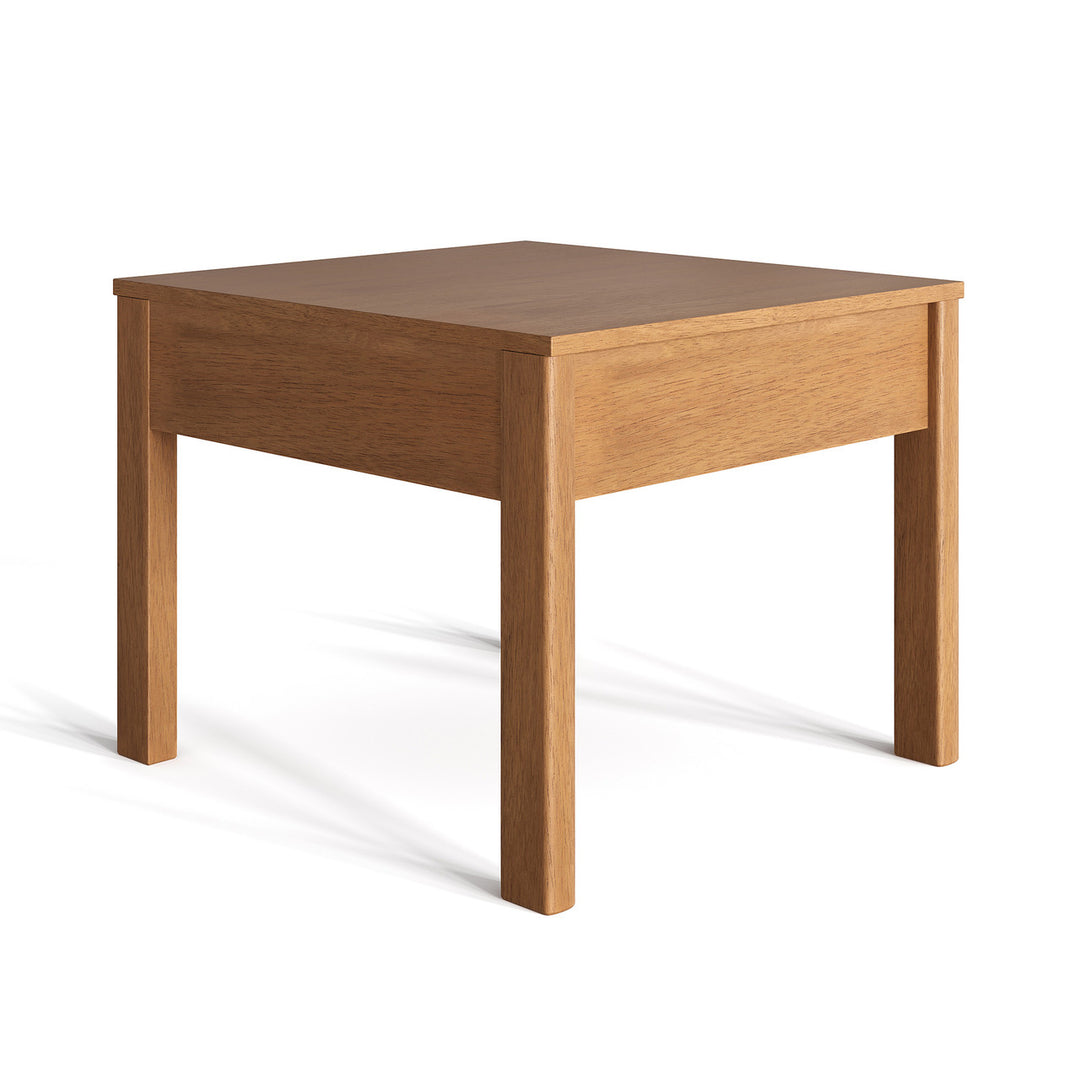 Aiden End Table - Natural Wood Finish-Lounge Seating