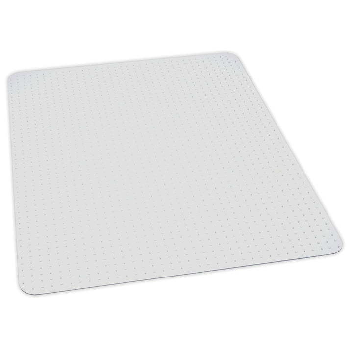 Chair Mat for Low Pile Carpet, 46" x 60" Rectangle, Clear