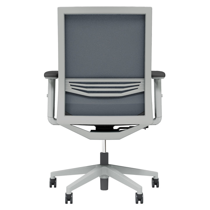 Mid Back Mesh Task Chair with Adjustable Arms - JD601MM-Work and Task Chair