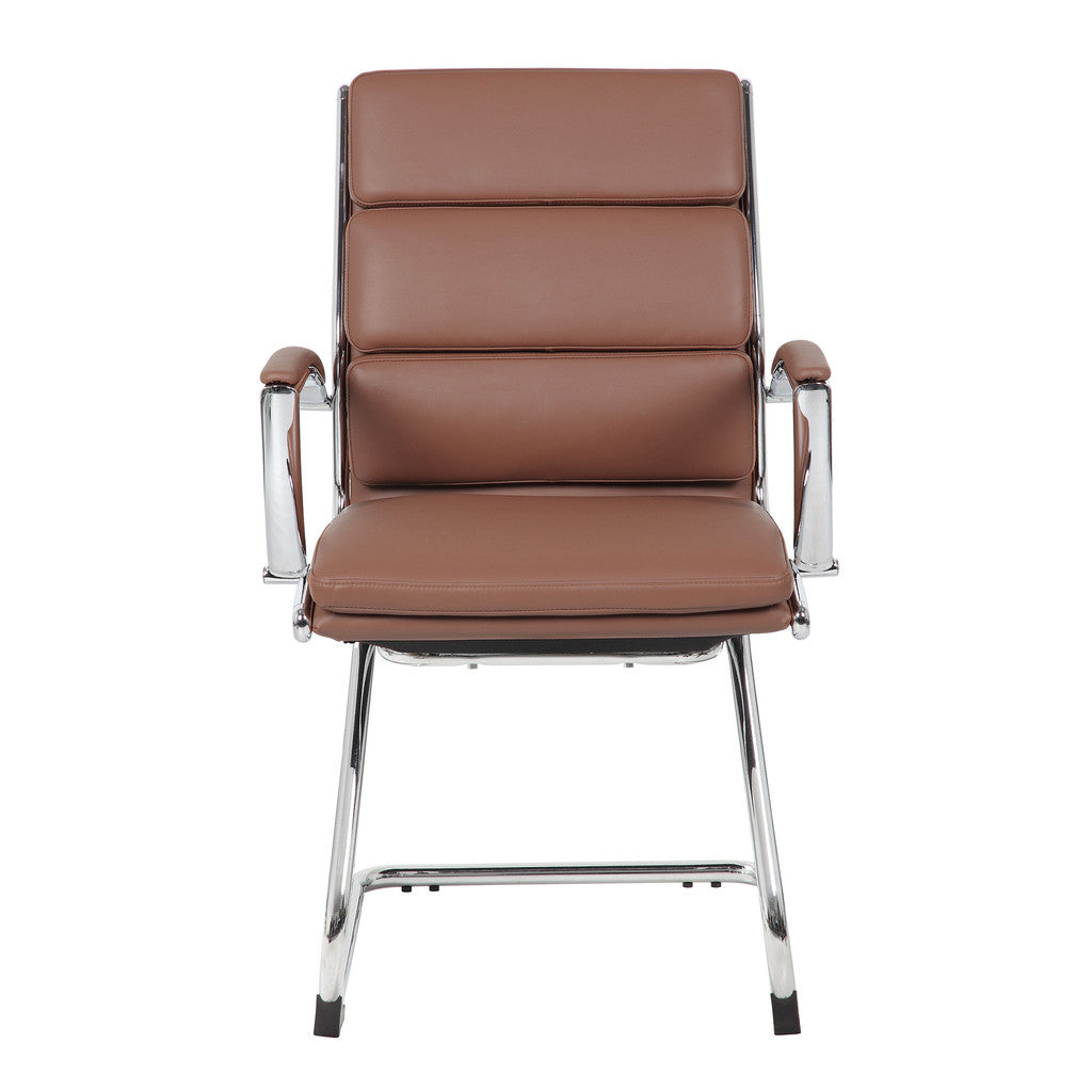 Executive Guest Sled Base with Chrome Frame-