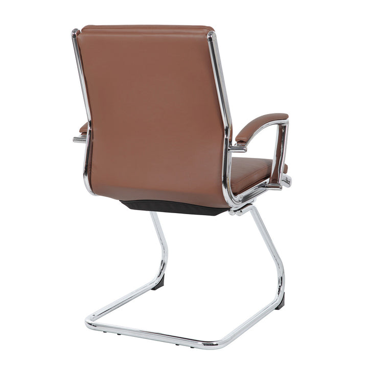 Executive Guest Sled Base with Chrome Frame-