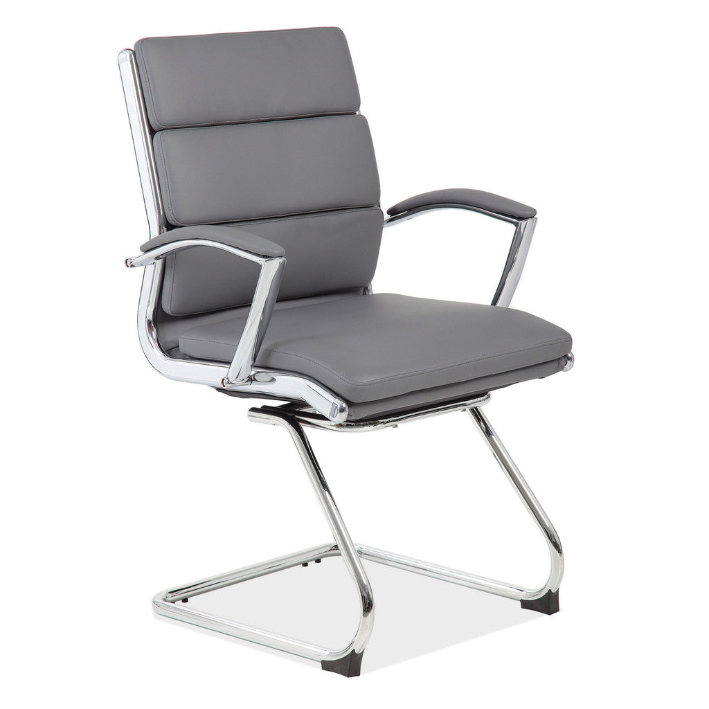 Executive Guest Sled Base with Chrome Frame-