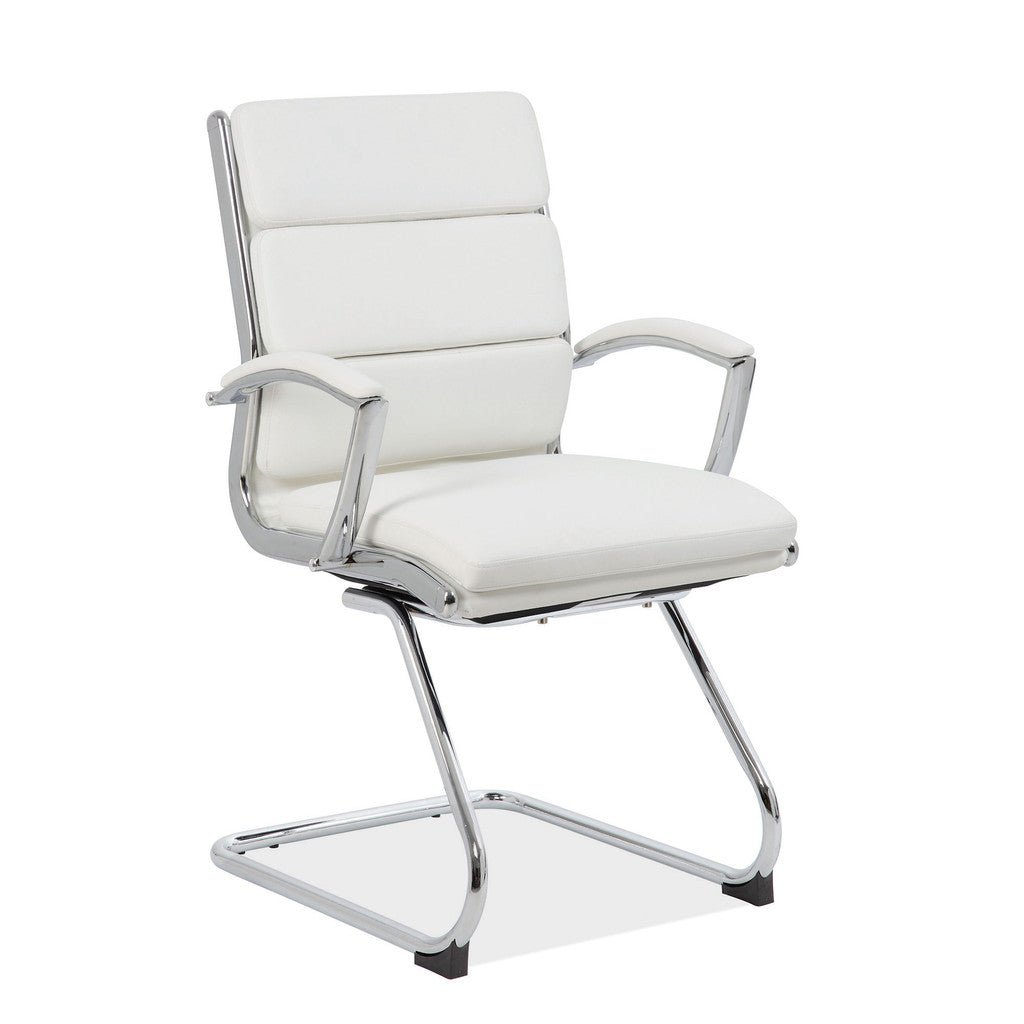 Executive Guest Sled Base with Chrome Frame-