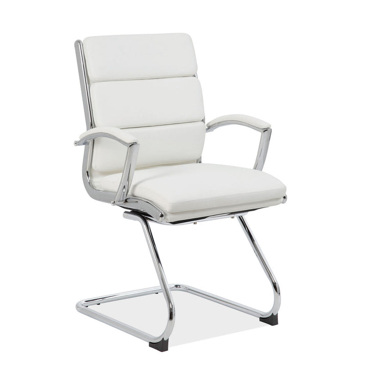 Executive Guest Sled Base with Chrome Frame-