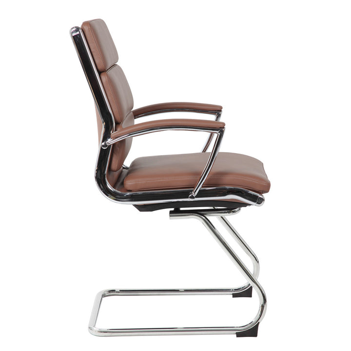 Executive Guest Sled Base with Chrome Frame-