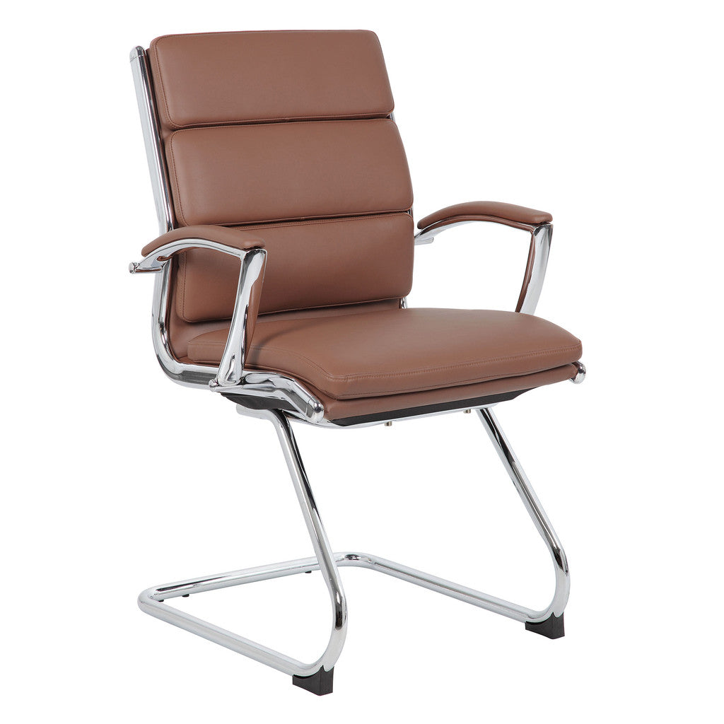 Executive Guest Sled Base with Chrome Frame-