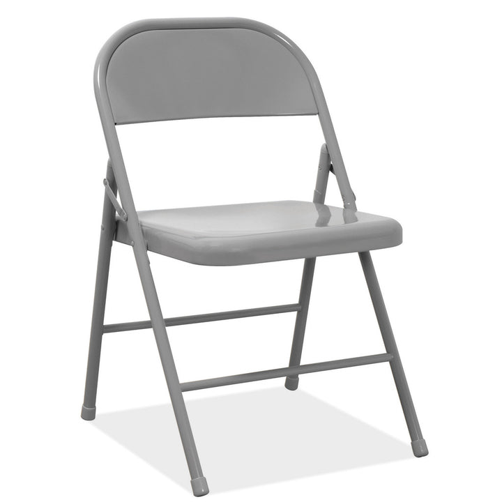 Commercial Grade Steel Folding Chairs - 4 Pack-Guest and Stack Chair