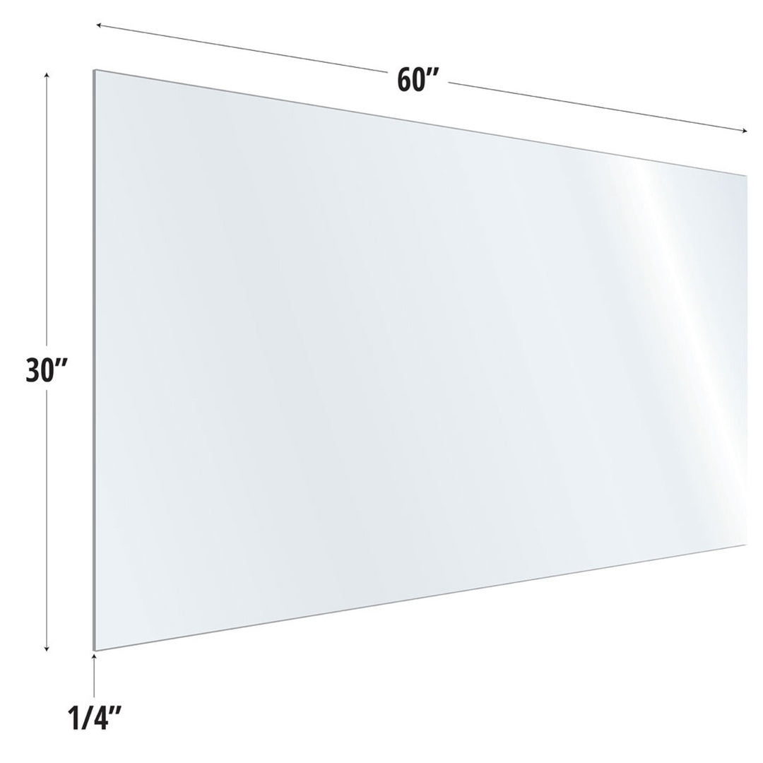Acrylic Screens for Panels - 30" H