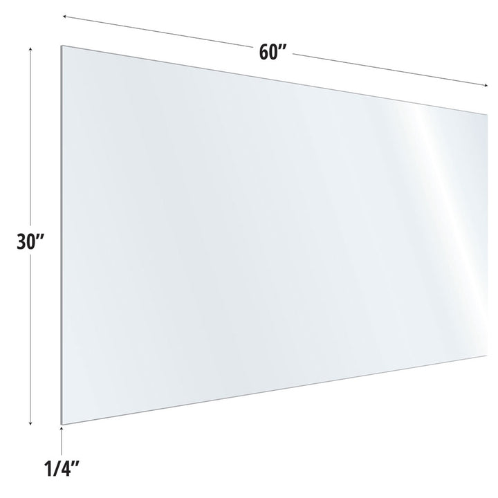 Acrylic Screens for Panels - 30" H
