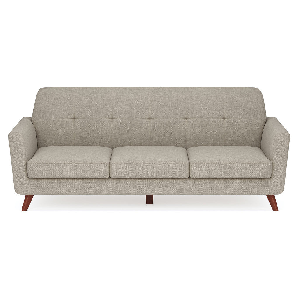 Office Source Partridge Sofa with Wood Legs-Lounge Seating