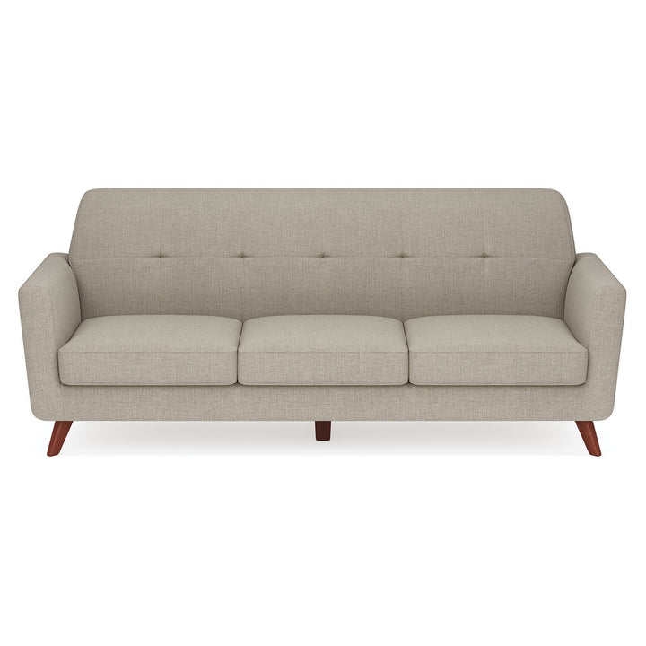 Office Source Partridge Sofa with Wood Legs-Lounge Seating