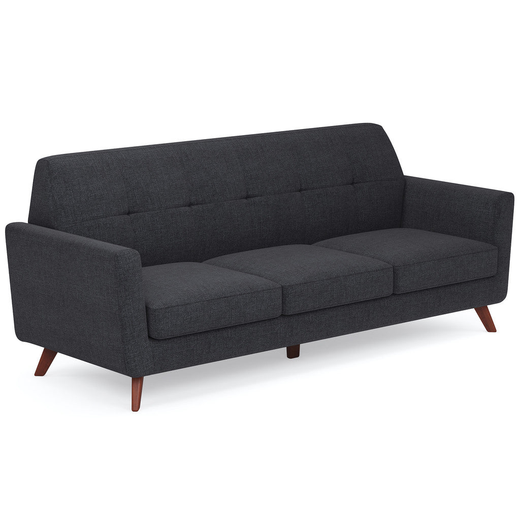 Office Source Partridge Sofa with Wood Legs-Lounge Seating