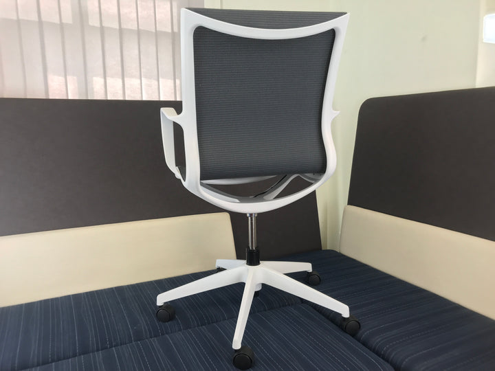 Global - Solar - Mesh Seat &amp; Back Tilter - Alabaster Frame - 8457 - Brand New
