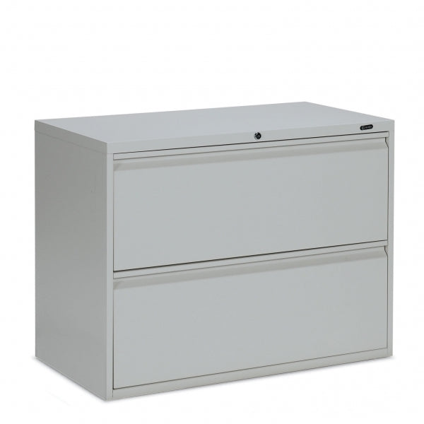 Global 2 Drawer Lateral File Cabinet - 36"W (1936P-2F12) - Joe's Discount Office Furniture