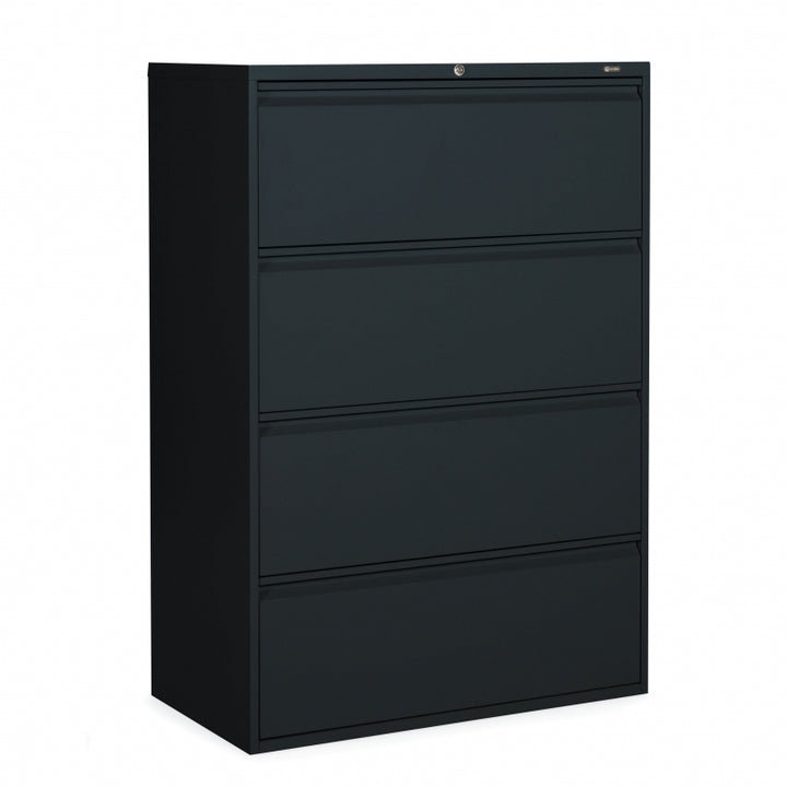 Global 4 Drawer Lateral File Cabinet - 36"W (1936P-4F12) - Joe&