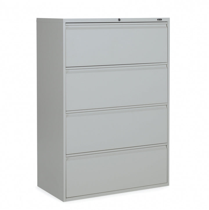 Global 4 Drawer Lateral File Cabinet - 36"W (1936P-4F12) - Joe&