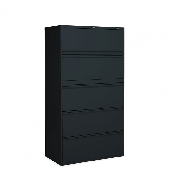 Global 5 Drawer Lateral File Cabinet - 36"W (1936P-5F12) - Joe&
