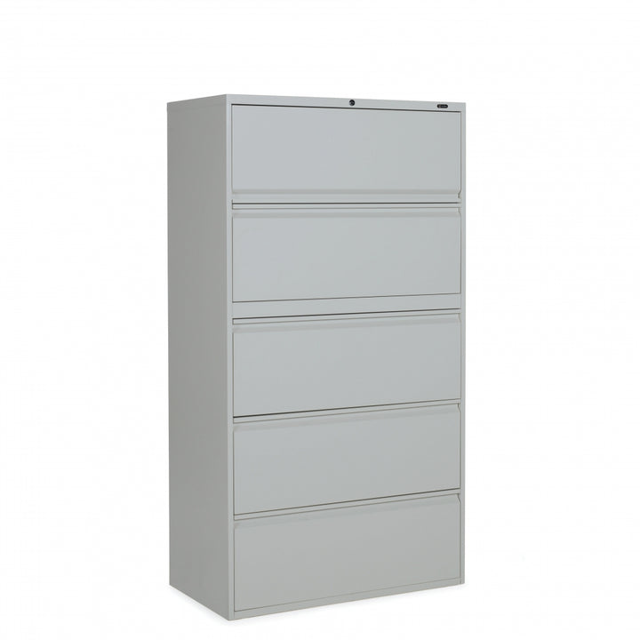 Global 5 Drawer Lateral File Cabinet - 36"W (1936P-5F12) - Joe&