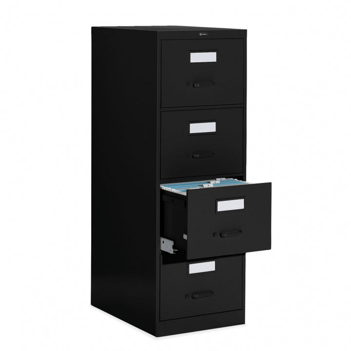 Global 4 Drawer Vertical File Cabinet - Legal (25-450) - Joe&