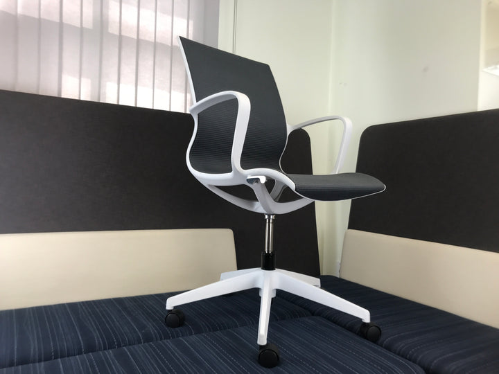 Global - Solar - Mesh Seat &amp; Back Tilter - Alabaster Frame - 8457 - Brand New